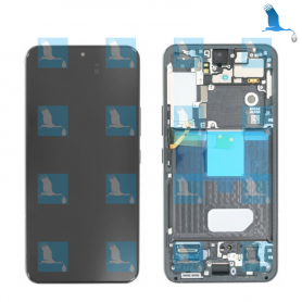 LCD + Touch + Frame - GH82-27520A/GH82-27521A - Black (Phantom black) - Galaxy S22 (S901B) -  service pack LCD + Touch + Frame - GH82-27520A/GH82-27521A - Black (Phantom black) - Galaxy S22 (S901B) -  service pack