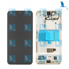 LCD + Touch + Frame - GH82-27520F/GH82-27521F -  Violet - Galaxy S22 (S901B) - service pack LCD + Touch + Frame - GH82-27520F/GH82-27521F - Violet - Galaxy S22 (S901B) - ori