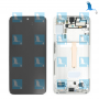 LCD + Touch + Frame - GH82-27500B/GH82-27501B - Weiss (Phantom white/Sky blue) - Galaxy S22+ (S906B) - service pack