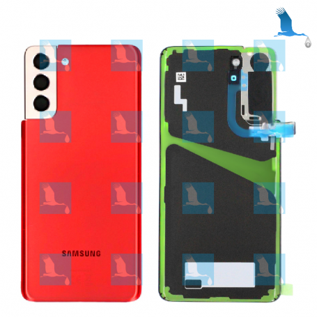 S21+ Backcover, Battery cover - oem - GH82-24505G - Rosso (Phantom Red) - Galaxy S21+ 5G (G996)