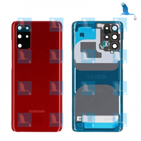 Backcover - GH82-21634G,GH82-22032G - Rosso (Aura Red) - Galaxy S20+ 4G (G985)/5G (G986) - oem Backcover - GH82-21634G,GH82-22032G - Rosso (Aura Red) - Galaxy S20+ 4G (G985)/5G (G986) - oem