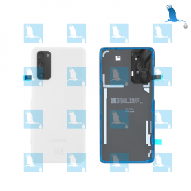 Backcover - GH82-24263B,GH82-24223B - Blanc (Cloud White) - Galaxy S20 FE 4G (G780)/5G (G781) - original Backcover - GH82-24263B,GH82-24223B - Blanc (Cloud White) - Galaxy S20 FE 4G (G780)/5G (G781) - original