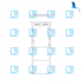 SIM Tray - DS - GH98-47574D - Blanc (Awesome white) - Galaxy A13 5G (A136B) - ori SIM Tray - DS - GH98-47574D - Blanc (Awesome white) - Galaxy A13 5G (A136B) - ori