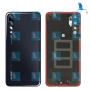 Battery cover - 02351WRR - Noir - Huawei P20 Pro (CLT-L29) - service pack