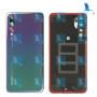 Battery cover - 02351WRX - Aurora (Twilight) - Huawei P20 Pro (CLT-L29) - original - qor