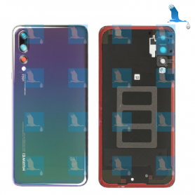 Battery cover - 02351WRX - Aurora (Twilight) - Huawei P20 Pro (CLT-L29) - original - qor Battery cover - 02351WRX - Aurora (Twilight) - Huawei P20 Pro (CLT-L29) - original - qor