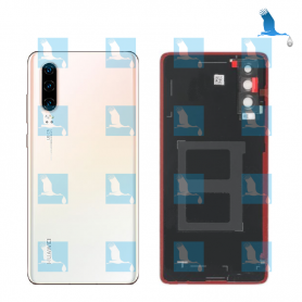 Backcover with lens - 02352NMX - Bianco (Pearl White) - Huawei P30 (ELE-L29) - fog Backcover with lens - 02352NMX - Bianco (Pearl White) - Huawei P30 (ELE-L29) - fog