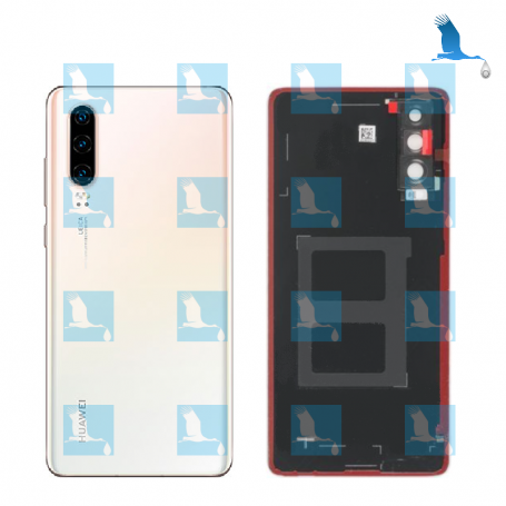 Backcover with lens - 02352NMX - Bianco (Pearl White) - Huawei P30 (ELE-L29) - fog