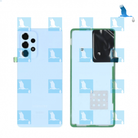 Backcover - Battery cover - GH82-28017C - Bleu (Awesome blue) - Galaxy A53 5G (SM-A536B) - ori Backcover - Battery cover - GH82-28017C - Bleu (Awesome blue) - Galaxy A53 5G (SM-A536B) - ori