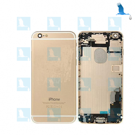Back Cover Housing Assembly - Gold - iPhone 6 - QA