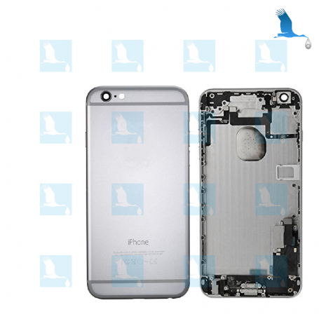 Back Cover Housing Assembly - Grey - iPhone 6 - QA