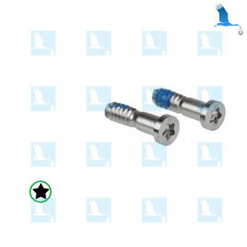 2 x Vis fermeture - Argent - iP6 / iP6+ / iP6S / iP6S+ Orig 2 x Vis fermeture - Argent - iP6 / iP6+ / iP6S / iP6S+ Orig