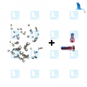 Screw set full Pink - iPhone 6, 6 Plus, 6s & 6s Plus Screw set full Pink - iPhone 6, 6 Plus, 6s & 6s Plus