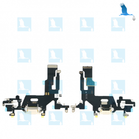 Charging port flex - 821-02037-A - White - iPhone 11 (A2221) - original - qor Charging port flex - 821-02037-A - White - iPhone 11 (A2221) - original - qor