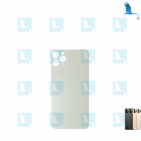 Vitre arrière de couverture - Grande ouverture - Blanc - iPhone 11 Pro - oem Vitre arrière de couverture - Grande ouverture - Blanc - iPhone 11 Pro - oem