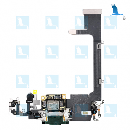 Charging Port Flex Assembly - 821-02140-A - Green - iPhone 11 Pro