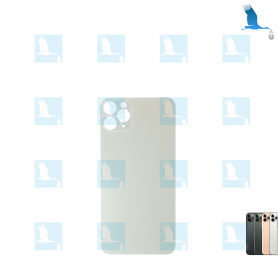 Vitre arrière de couverture - Grande ouverture - Blanc - iPhone 11 Pro Max - oem Vitre arrière de couverture - Grande ouverture - Blanc - iPhone 11 Pro Max - oem
