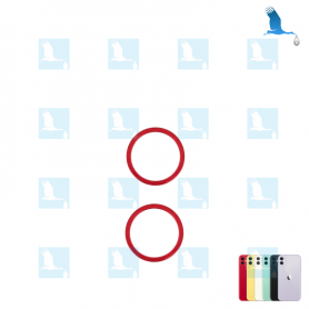 Metal ring - Rot - iPhone 11 (A2221) - original - qor