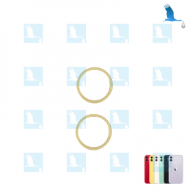 Metal ring - Jaune - iPhone 11 (A2221) - original - qor
