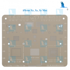 BGA stencil plate - iPhone Xr, Xs, Xs Max BGA stencil plate - iPhone Xr, Xs, Xs Max