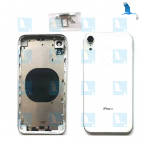 Cassa posteriore con vetro - Bianco - iPhone Xr - oem
