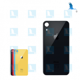 Vitre arrière - Noir - Grand orifice - iPhone XR - oem Vitre arrière - Noir - Grand orifice - iPhone XR - oem