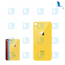 Vitre arrière - Jaune - Grand orifice - iPhone XR - oem Vitre arrière - Jaune - Grand orifice - iPhone XR - oem