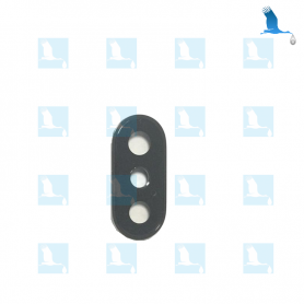 Rear Camera Lens With Frame - Black - iPXS - QON