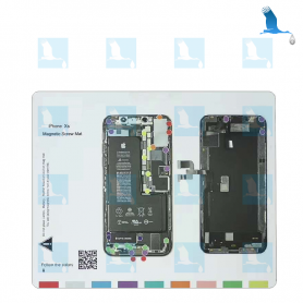 Tapis magnétique (mémorise la position des vis) - iPhone XS Tapis magnétique (mémorise la position des vis) - iPhone XS