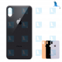 Vitre arrière - Noir (Space Grey) - Grand orifice - iPhone XS Max - oem