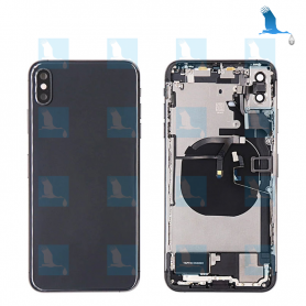 Backcover With Frame complete - Black - iPhone XS Max