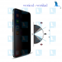 Vetro temperato - Privacy - 360° - iPhone 12 Mini (5,4")