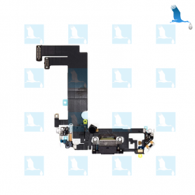 Charging port and flex - Noir - iPhone 12 mini (A2399) - ori Charging port and flex - Noir - iPhone 12 mini (A2399) - ori