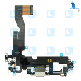 Charging port flex - Blanc (Grey) - iPhone 12 / 12 Pro - ori Charging port flex - Blanc (Grey) - iPhone 12 / 12 Pro - ori