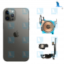 Châssis complet + Petites pièces - Noir (Graphite) - iPhone 12 Pro Max - oem