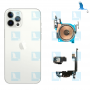 Alloggiamento completo + piccole parti  - Bianco (Silver) - iPhone 12 Pro Max - oem