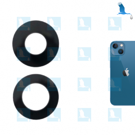 Camera lens - 2 pieces set with sticker - iPhone 13 / 13 mini - ori