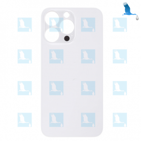Vitre arrière - Grand orifice - Blanc - iPhone 13 Pro - oem Vitre arrière - Grand orifice - Blanc - iPhone 13 Pro - oem