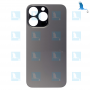 Vitre arrière - Grand orifice - Noir (Graphite) - iPhone 13 Pro Max - oem