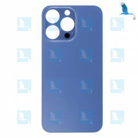 Vitre arrière - Grand orifice - Blue (Sierra Blue) - iPhone 13 Pro Max - oem