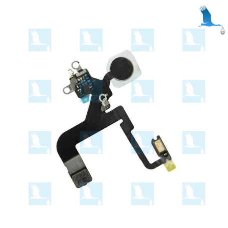 Flashlight + Sensor + Microphone flex - 821-02544 - iPhone 12 Pro Max (A2411) - ori