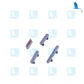 Side key buttons - Purple - iPhone 12 (A2403) / 12 Mini (A2399) - ori