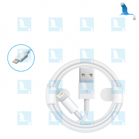 Câble - USB-Lightning - 1m - qor (meilleur possible) Câble Lightning USB - 1m - Original - qor