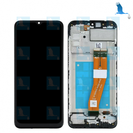 Display + Frame - GH81-20181A - Noir - Samsung Galaxy A02s (A025G) - ori