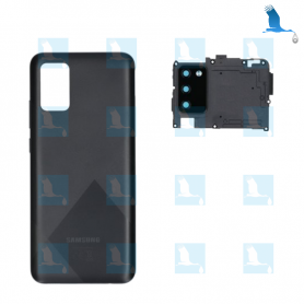 Vitre arrière - Protection batterie - GH81-20239A - Noir - Samsung Galaxy A02s (A025G) / A02s (A025G) - ori Vitre arrière - Protection batterie - GH81-20239A - Noir - Samsung Galaxy A02s (A025G) / A02s (A025G) - ori