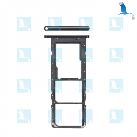 SIM Card tray (Dual) - GH81-20134A - Noir - Samsung Galaxy A02s (A025G) - sp