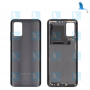 Vitre arrière - Protection batterie - GH81-21266A - Noir - Samsung Galaxy A03s (A037G) / A02s (A025G) - ori