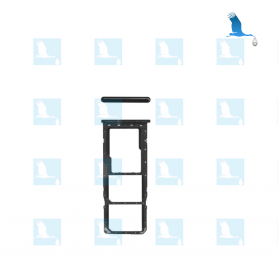A10s - Double SIM card tray - Black - A10s (A107F) - original - qor A10s - Double SIM card tray - Black - A10s (A107F) - original - qor