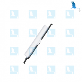 Volume Key - GH98-46273B - White - Galaxy A12 (A125F/A127F) - original