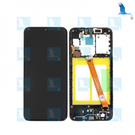 LCD + Chassis -  Noir -  GH82-20229A/GH82-20186A - Galaxy A20e (SM-A202F) LCD + Chassis - Noir - GH82-20229A/GH82-20186A - Galaxy A20e (SM-A202F)